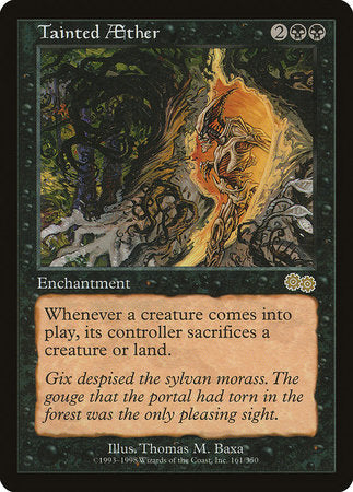 Tainted Aether [Urza's Saga] | Lots Moore NSW