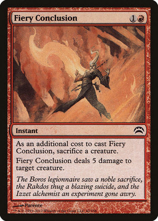 Fiery Conclusion [Planechase 2012] | Lots Moore NSW