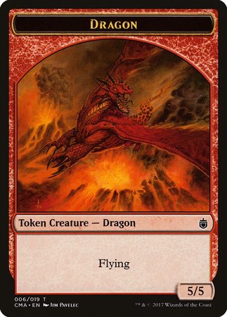 Dragon Token (006) [Commander Anthology Tokens] | Lots Moore NSW