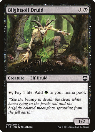 Blightsoil Druid [Eternal Masters] | Lots Moore NSW