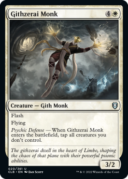 Githzerai Monk [Commander Legends: Battle for Baldur's Gate] | Lots Moore NSW