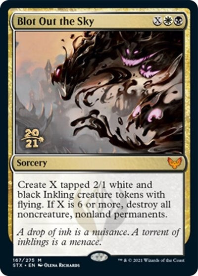 Blot Out the Sky [Strixhaven: School of Mages Prerelease Promos] | Lots Moore NSW