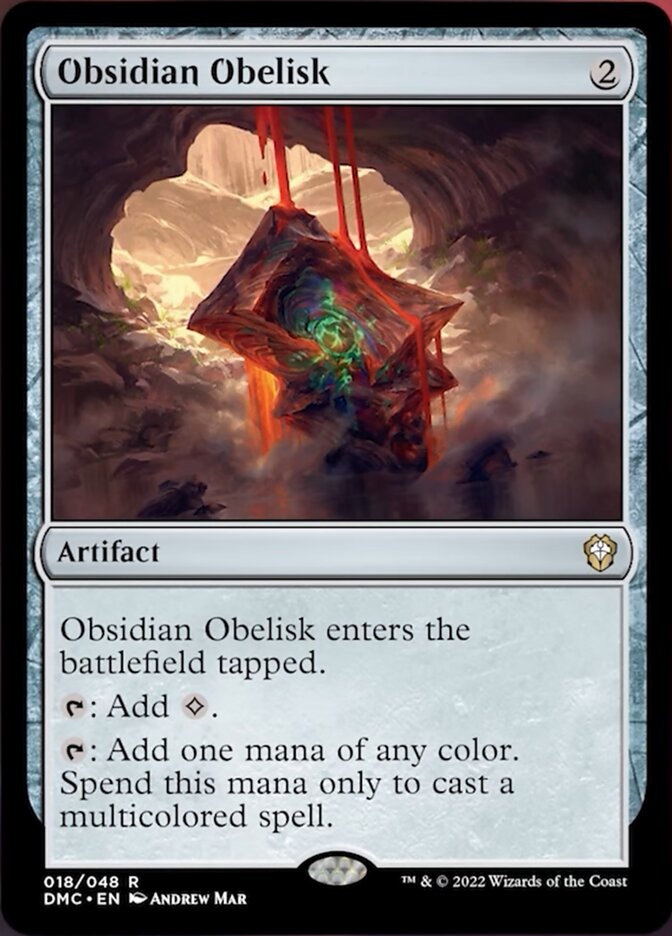 Obsidian Obelisk [Dominaria United Commander] | Lots Moore NSW