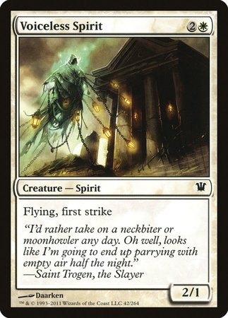 Voiceless Spirit [Innistrad] | Lots Moore NSW