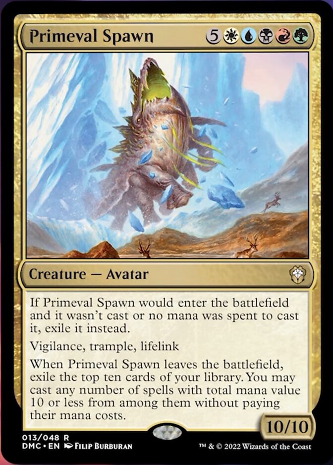 Primeval Spawn [Dominaria United Commander] | Lots Moore NSW