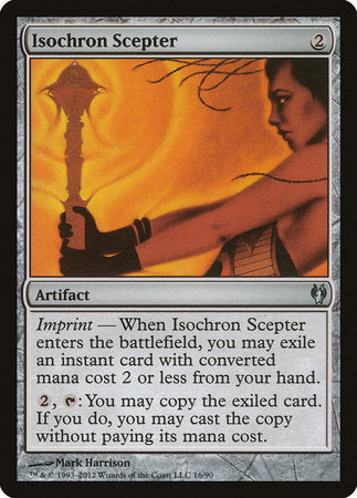 Isochron Scepter [Duel Decks: Izzet vs. Golgari] | Lots Moore NSW