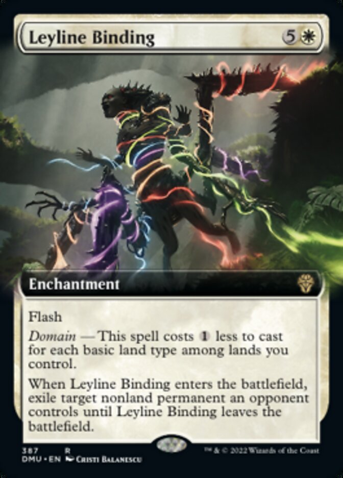 Leyline Binding (Extended Art) [Dominaria United] | Lots Moore NSW