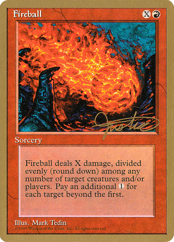 Fireball (Mark Justice) [Pro Tour Collector Set] | Lots Moore NSW