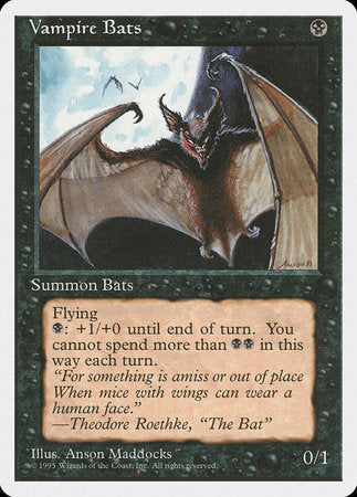 Vampire Bats [Fourth Edition] | Lots Moore NSW