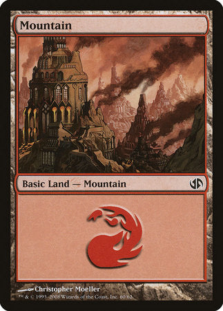 Mountain (60) [Duel Decks: Jace vs. Chandra] | Lots Moore NSW