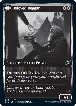 Beloved Beggar // Generous Soul [Innistrad: Double Feature] | Lots Moore NSW