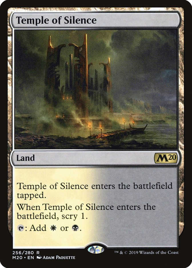 Temple of Silence [Core Set 2020] | Lots Moore NSW