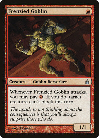 Frenzied Goblin [Ravnica: City of Guilds] | Lots Moore NSW