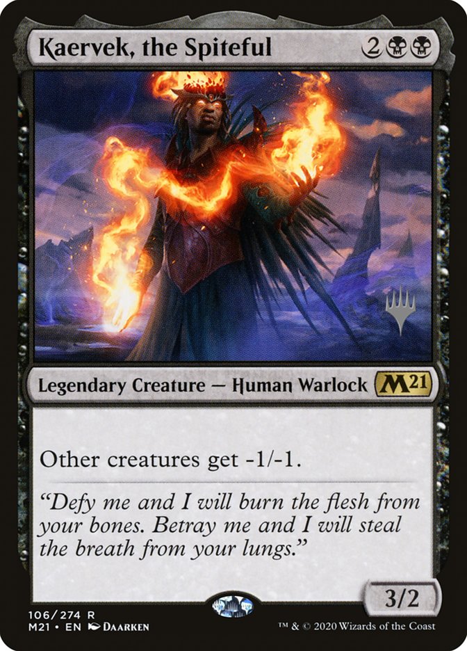 Kaervek, the Spiteful (Promo Pack) [Core Set 2021 Promos] | Lots Moore NSW