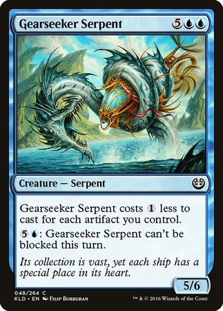 Gearseeker Serpent [Kaladesh] | Lots Moore NSW