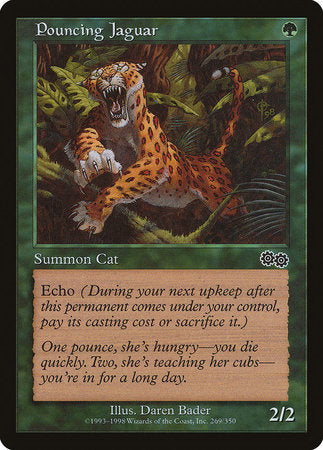 Pouncing Jaguar [Urza's Saga] | Lots Moore NSW