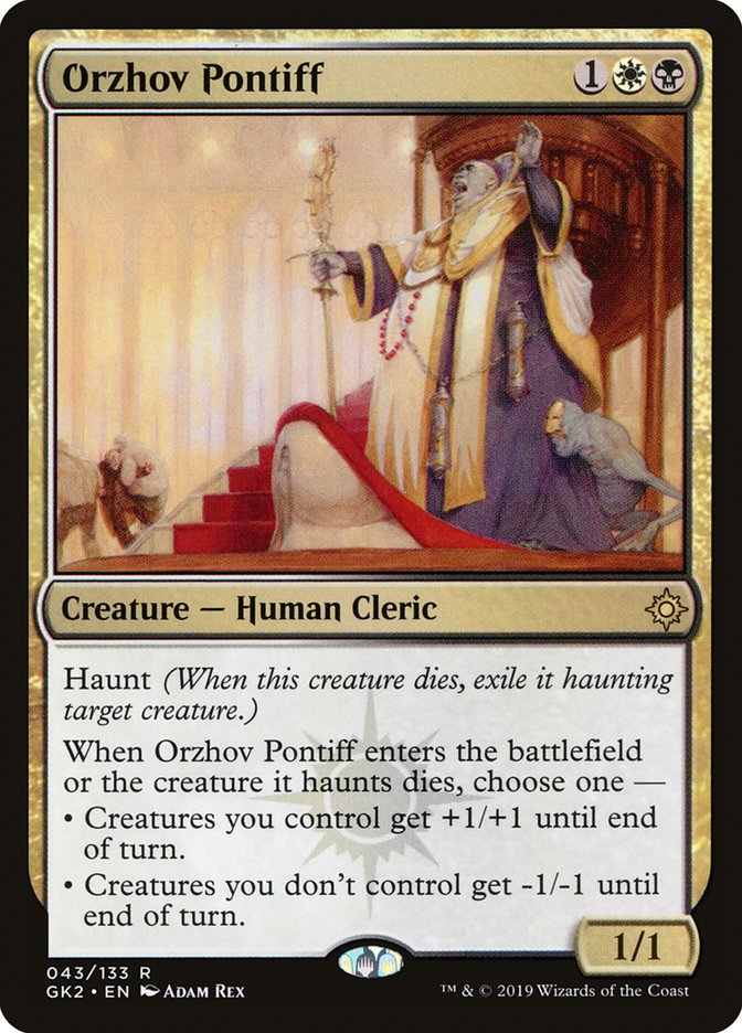 Orzhov Pontiff [Ravnica Allegiance Guild Kit] | Lots Moore NSW