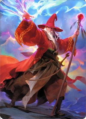 Elminster Art Card (36) [Commander Legends: Battle for Baldur's Gate Art Series] | Lots Moore NSW