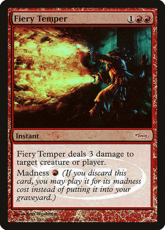 Fiery Temper [Gateway 2006] | Lots Moore NSW
