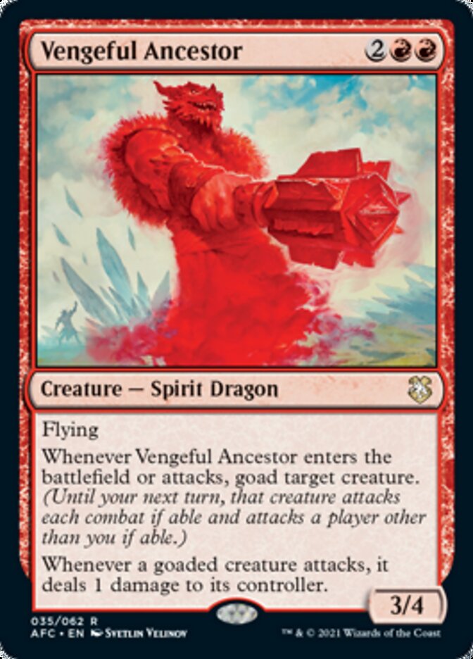 Vengeful Ancestor [Dungeons & Dragons: Adventures in the Forgotten Realms Commander] | Lots Moore NSW