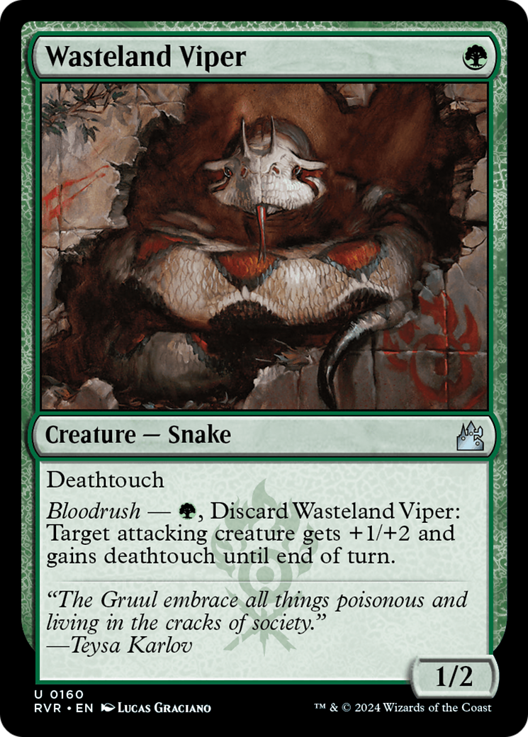 Wasteland Viper [Ravnica Remastered] | Lots Moore NSW