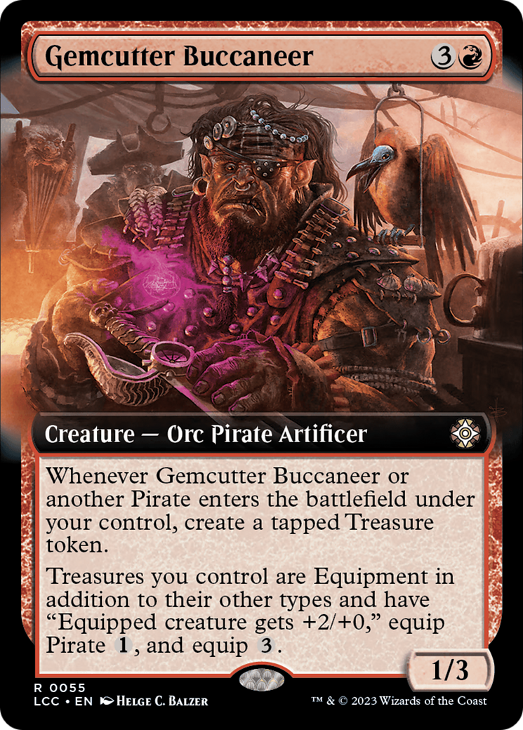 Gemcutter Buccaneer (Extended Art) [The Lost Caverns of Ixalan Commander] | Lots Moore NSW