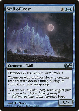 Wall of Frost [Magic 2014] | Lots Moore NSW