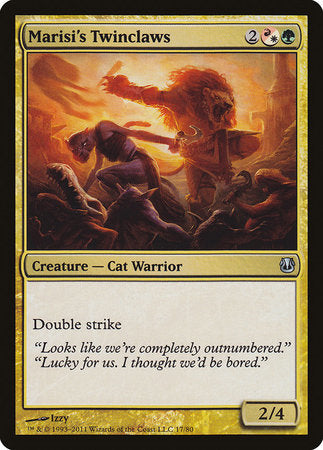 Marisi's Twinclaws [Duel Decks: Ajani vs. Nicol Bolas] | Lots Moore NSW