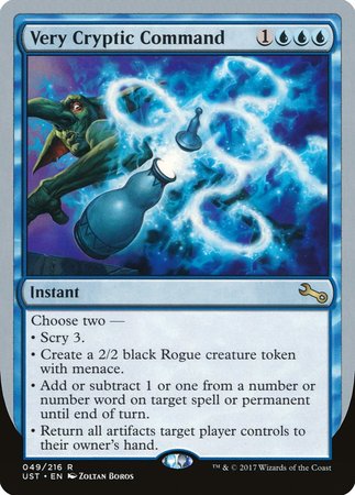 Very Cryptic Command (F) [Unstable] | Lots Moore NSW