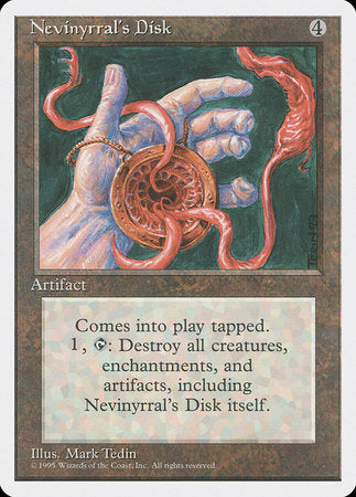 Nevinyrral's Disk [Fourth Edition] | Lots Moore NSW
