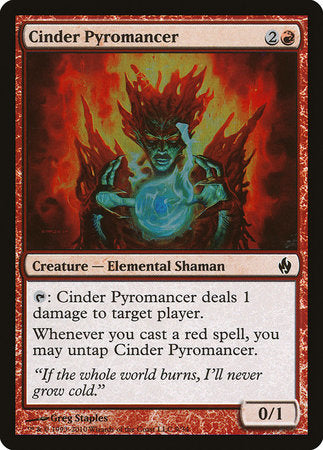 Cinder Pyromancer [Premium Deck Series: Fire and Lightning] | Lots Moore NSW