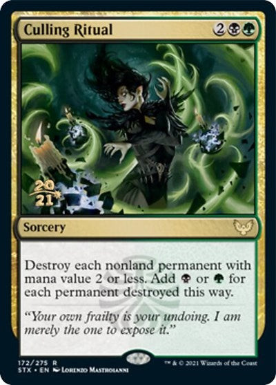 Culling Ritual [Strixhaven: School of Mages Prerelease Promos] | Lots Moore NSW