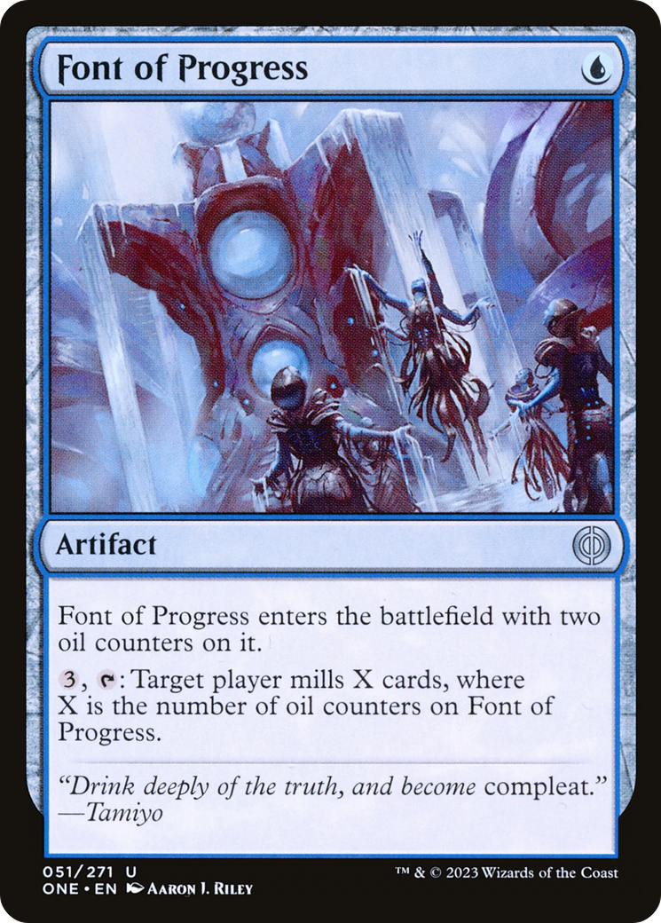 Font of Progress [Phyrexia: All Will Be One] | Lots Moore NSW