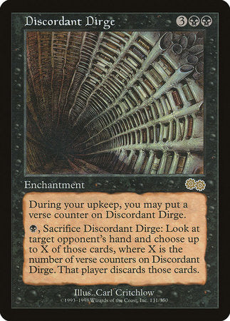 Discordant Dirge [Urza's Saga] | Lots Moore NSW