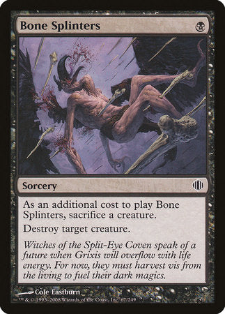 Bone Splinters [Shards of Alara] | Lots Moore NSW