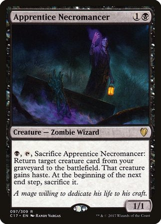 Apprentice Necromancer [Commander 2017] | Lots Moore NSW