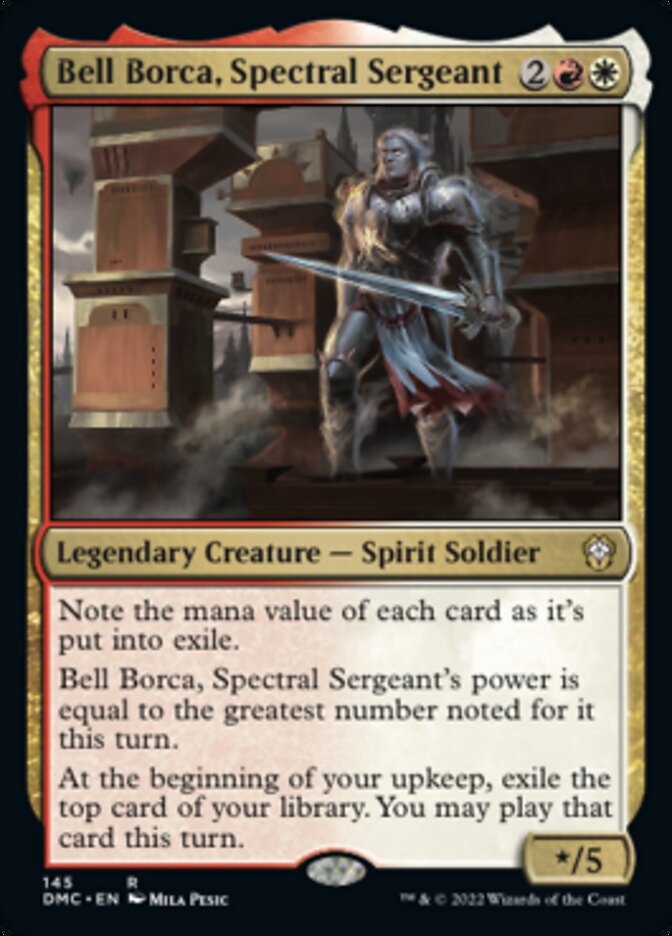 Bell Borca, Spectral Sergeant [Dominaria United Commander] | Lots Moore NSW