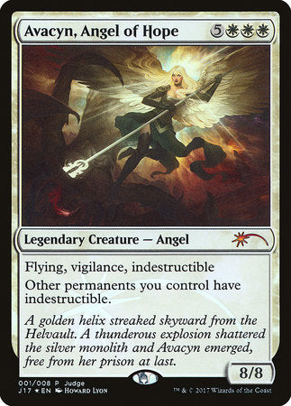 Avacyn, Angel of Hope [Judge Gift Cards 2017] | Lots Moore NSW