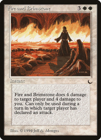 Fire and Brimstone [The Dark] | Lots Moore NSW