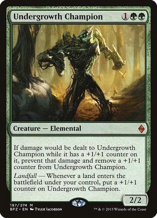 Undergrowth Champion [Battle for Zendikar] | Lots Moore NSW