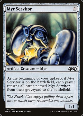 Myr Servitor [Ultimate Masters] | Lots Moore NSW