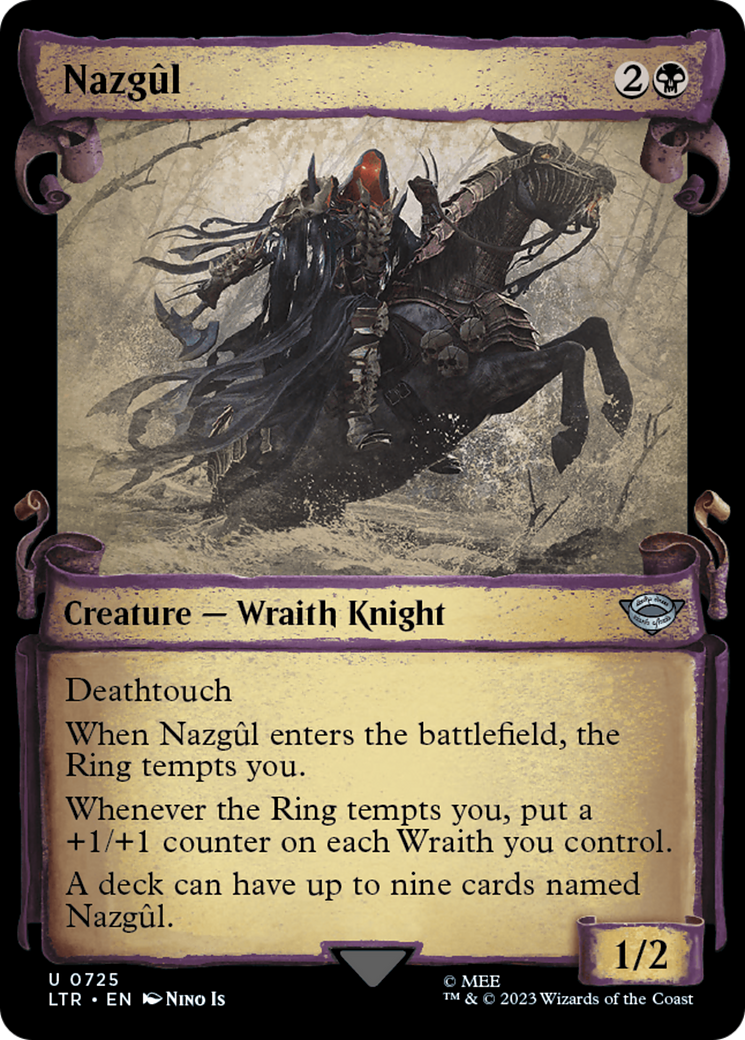 Nazgul (0725) [The Lord of the Rings: Tales of Middle-Earth Showcase Scrolls] | Lots Moore NSW