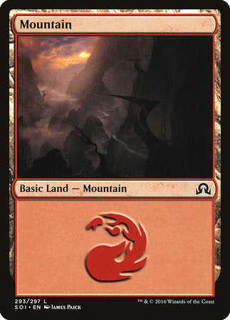 Mountain (293) [Shadows over Innistrad] | Lots Moore NSW