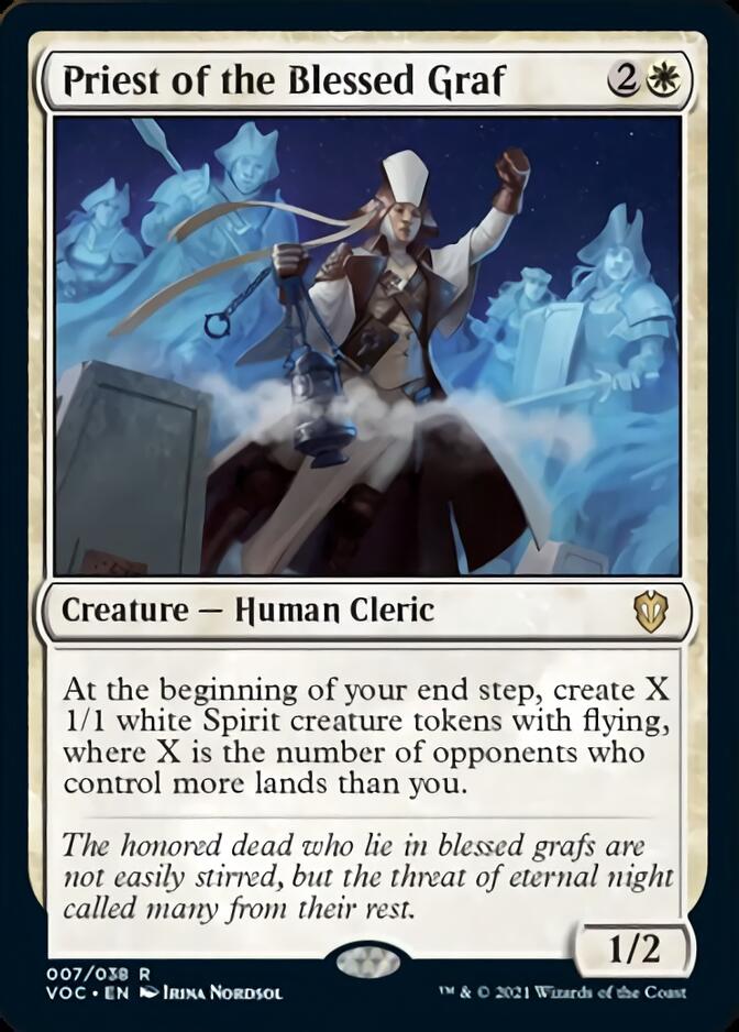 Priest of the Blessed Graf [Innistrad: Crimson Vow Commander] | Lots Moore NSW