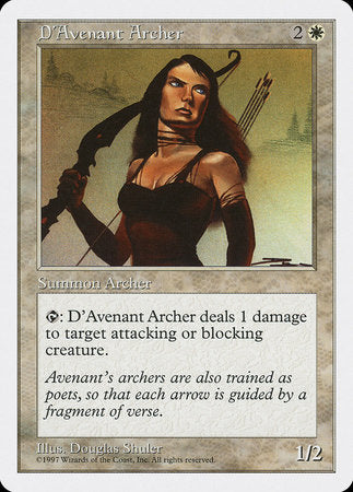 D'Avenant Archer [Fifth Edition] | Lots Moore NSW