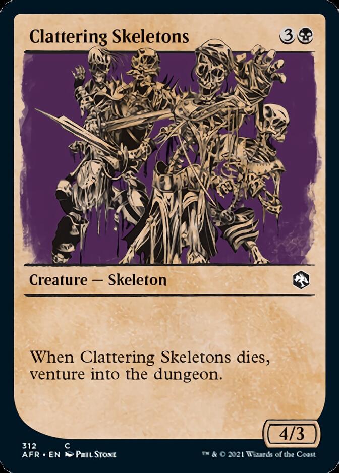 Clattering Skeletons (Showcase) [Dungeons & Dragons: Adventures in the Forgotten Realms] | Lots Moore NSW