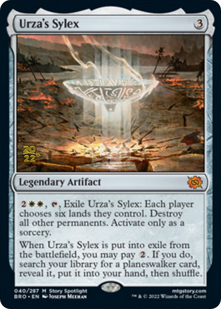 Urza's Sylex [The Brothers' War: Prerelease Promos] | Lots Moore NSW