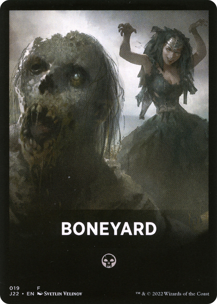 Boneyard Theme Card [Jumpstart 2022 Front Cards] | Lots Moore NSW