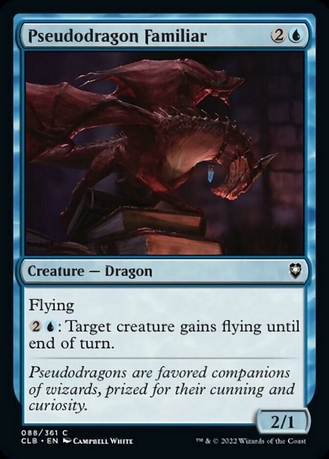 Pseudodragon Familiar [Commander Legends: Battle for Baldur's Gate] | Lots Moore NSW