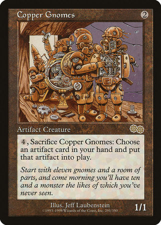 Copper Gnomes [Urza's Saga] | Lots Moore NSW